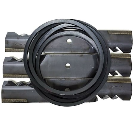 Aic Replacement Parts Belt Mulching Blades Fits Exmark 48 Lazer Z HP CT 403060 103-2527 1-413308 75-232-BLADES